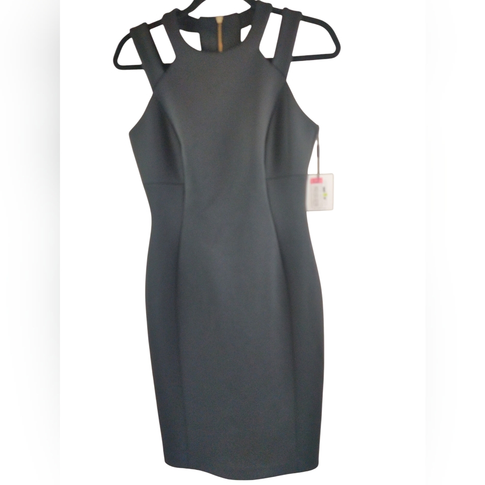 Calvin Klein Black Mini Dress Sz 4